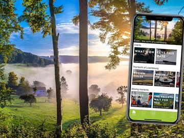 Nouveau : Randonnée interactive sur le Sentier des passeurs avec l’Éislek App