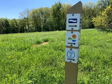 Auto-Pédestre Wanderwege im Éislek