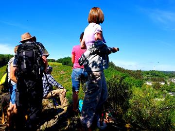 Zaterdag, geleide wandeling TV3