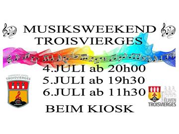Saterday -Sunday, Musiksweekend kiosk Troisvierges