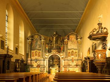 Die Franziskanerkirche von Troisvierges