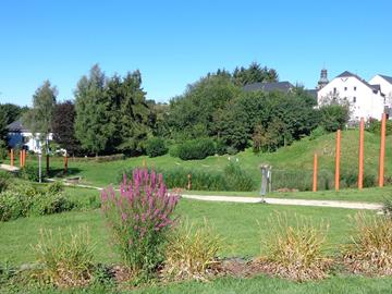 Het Park „Jardin de l’Europe“