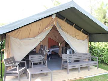 An attractive offer of  Glamping at the Camping Troisvierges