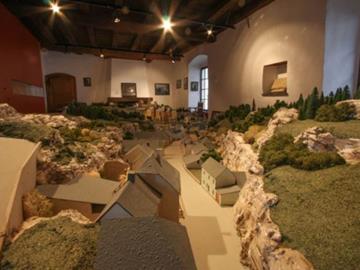 Exhibition of model buildings of Luxembourg castles Clervaux